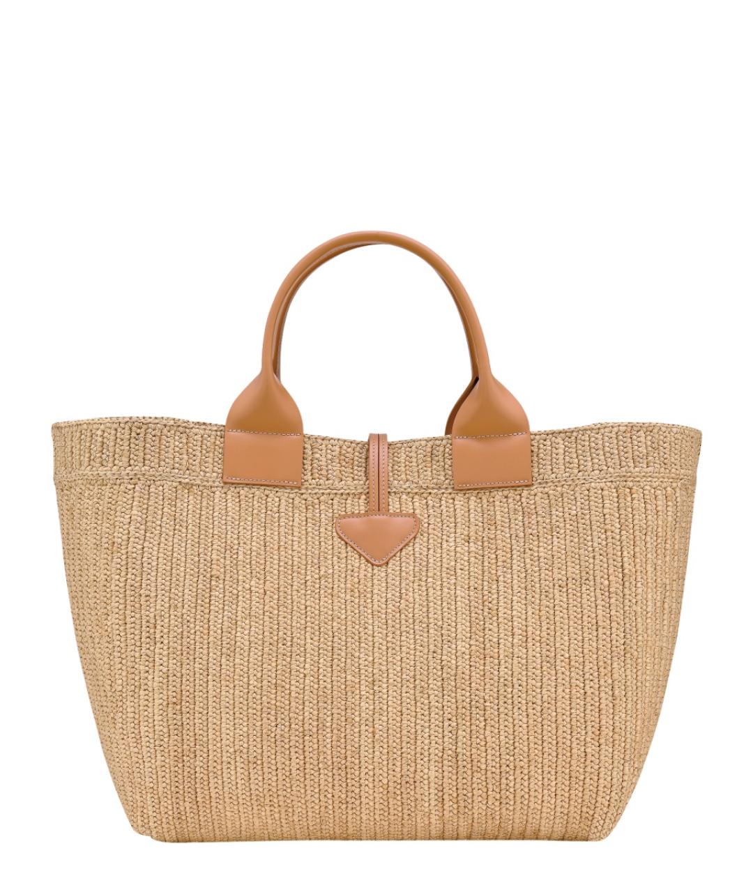 LONGCHAMP Бежевая сумка тоут, фото 2