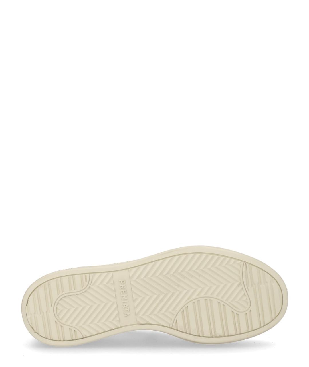 PREMIATA Белые кожаные кроссовки, фото 6