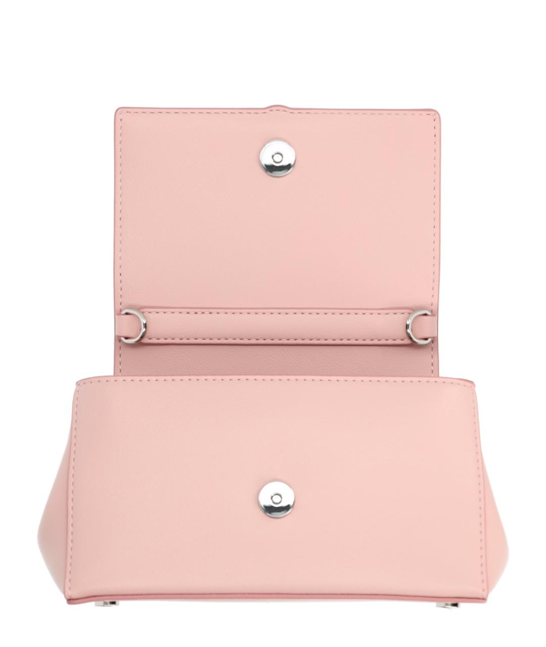 VIVIENNE WESTWOOD Розовая сумка через плечо из искусственной кожи, фото 4