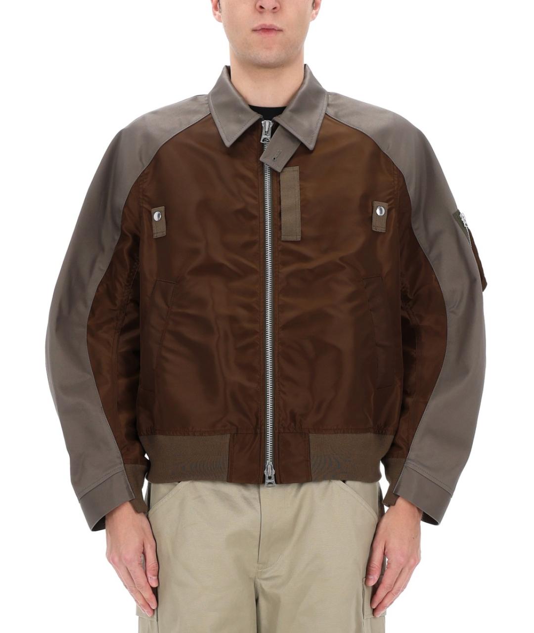 SACAI Коричневая куртка, фото 3
