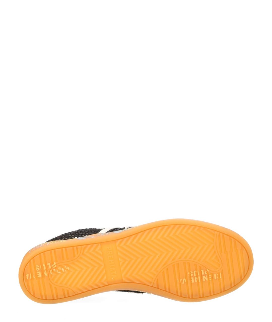 PREMIATA Коричневые кожаные кроссовки, фото 6