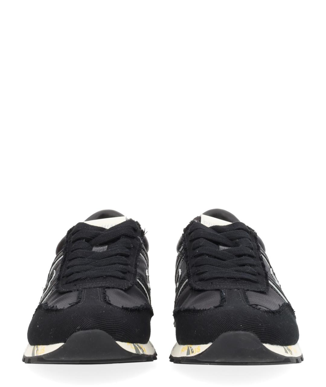 PREMIATA Черные кожаные кроссовки, фото 3