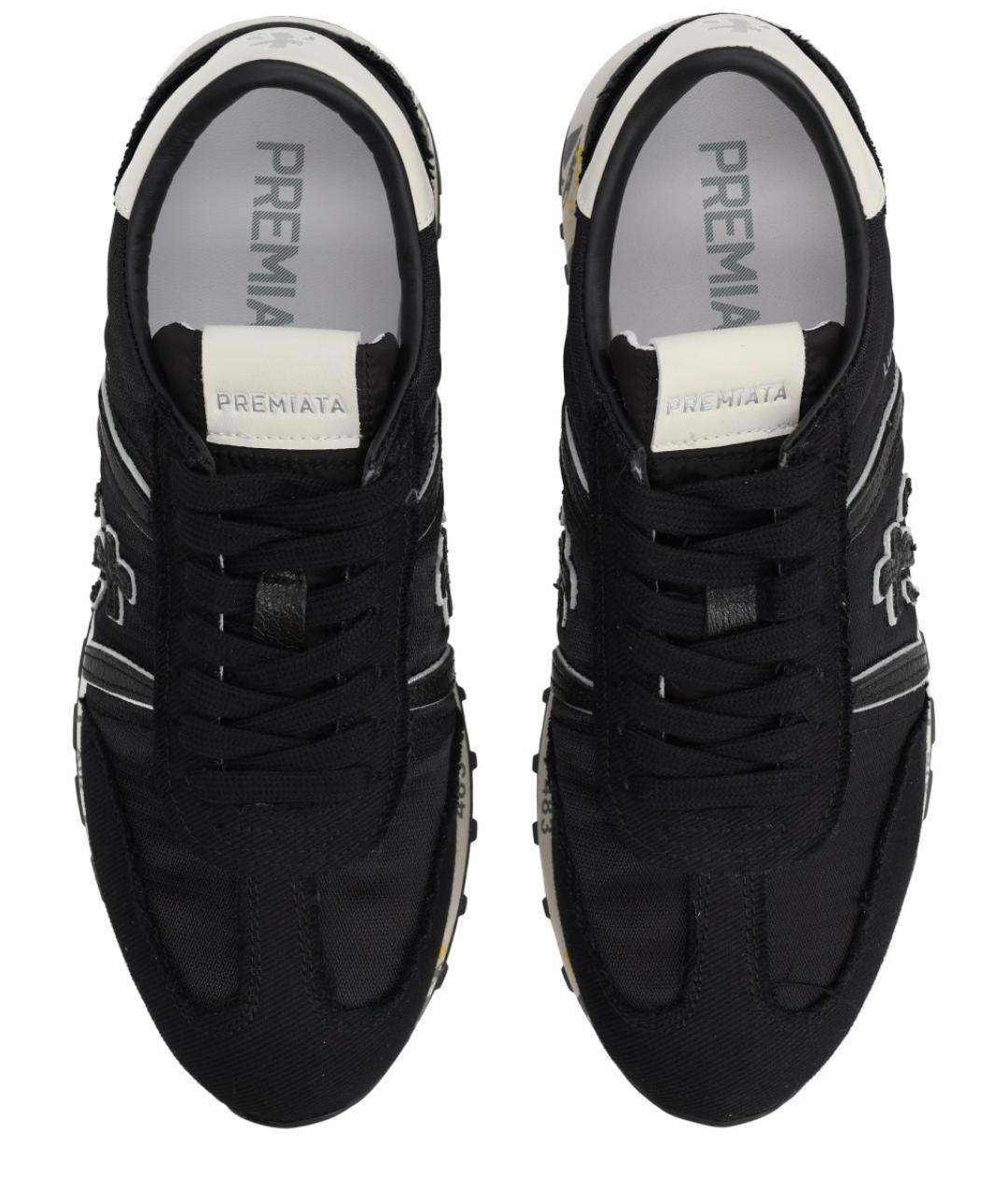 PREMIATA Черные кожаные кроссовки, фото 5
