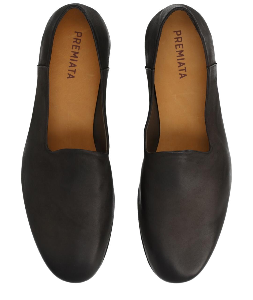 PREMIATA Черные кожаные лоферы, фото 5