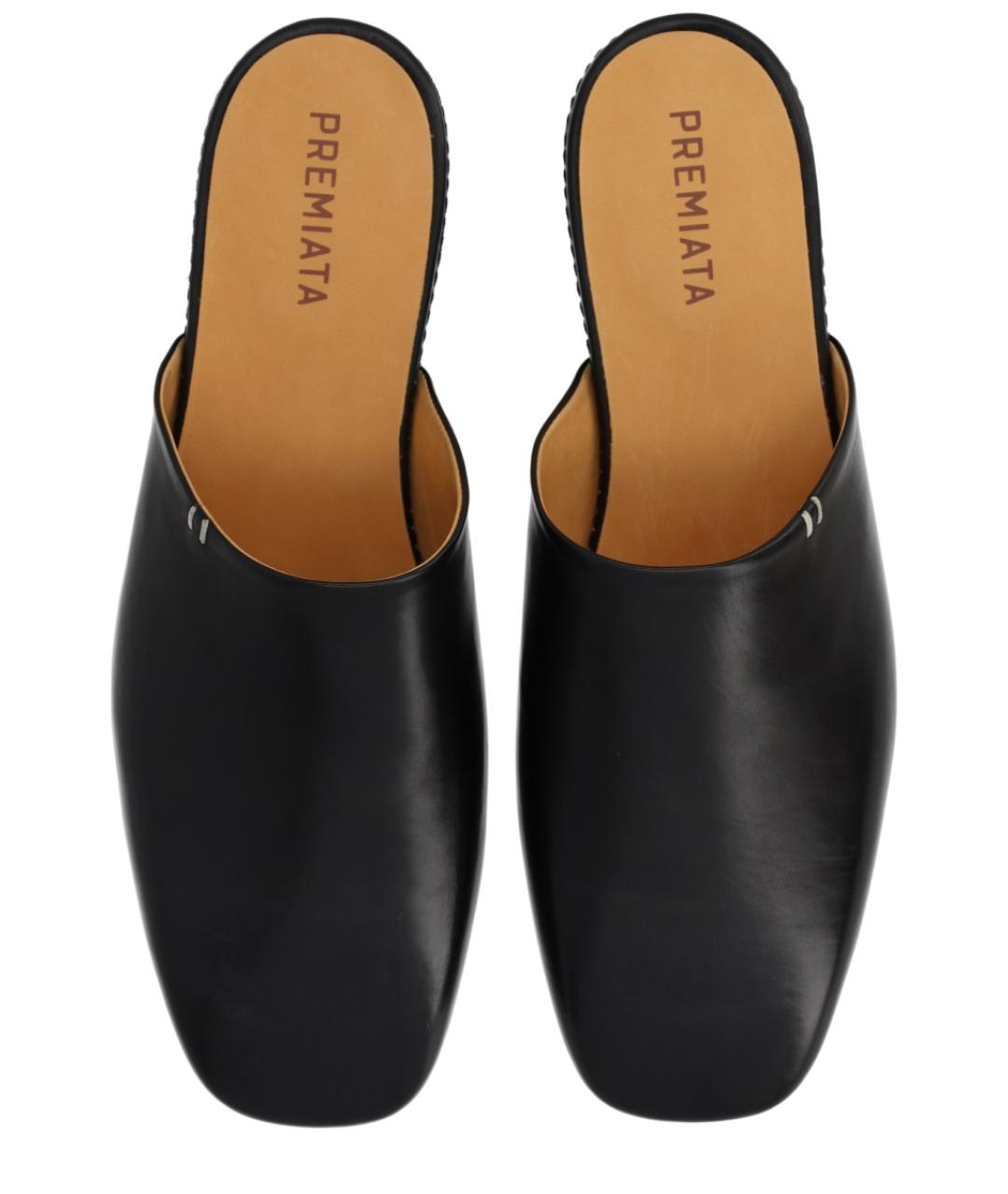 PREMIATA Черные кожаные сандалии, фото 5
