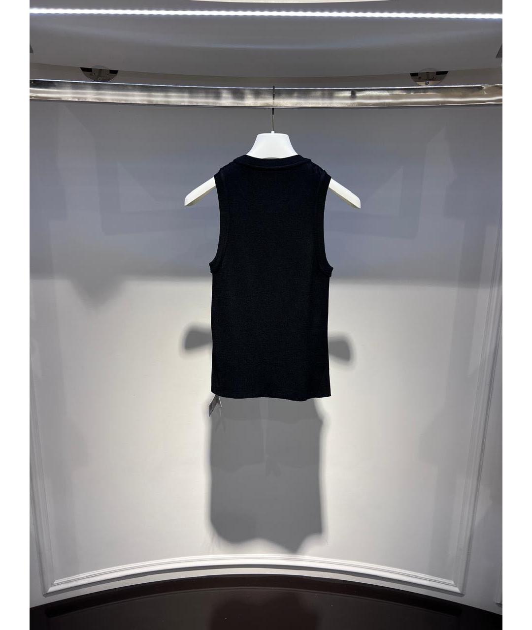 LOEWE Черная майка, фото 3