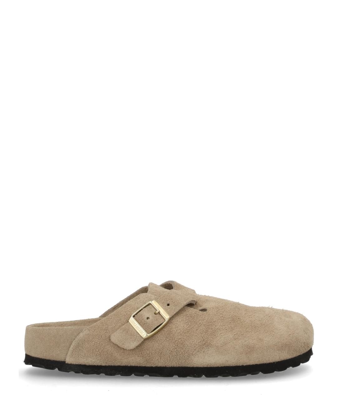 BIRKENSTOCK Бежевые мюли, фото 1