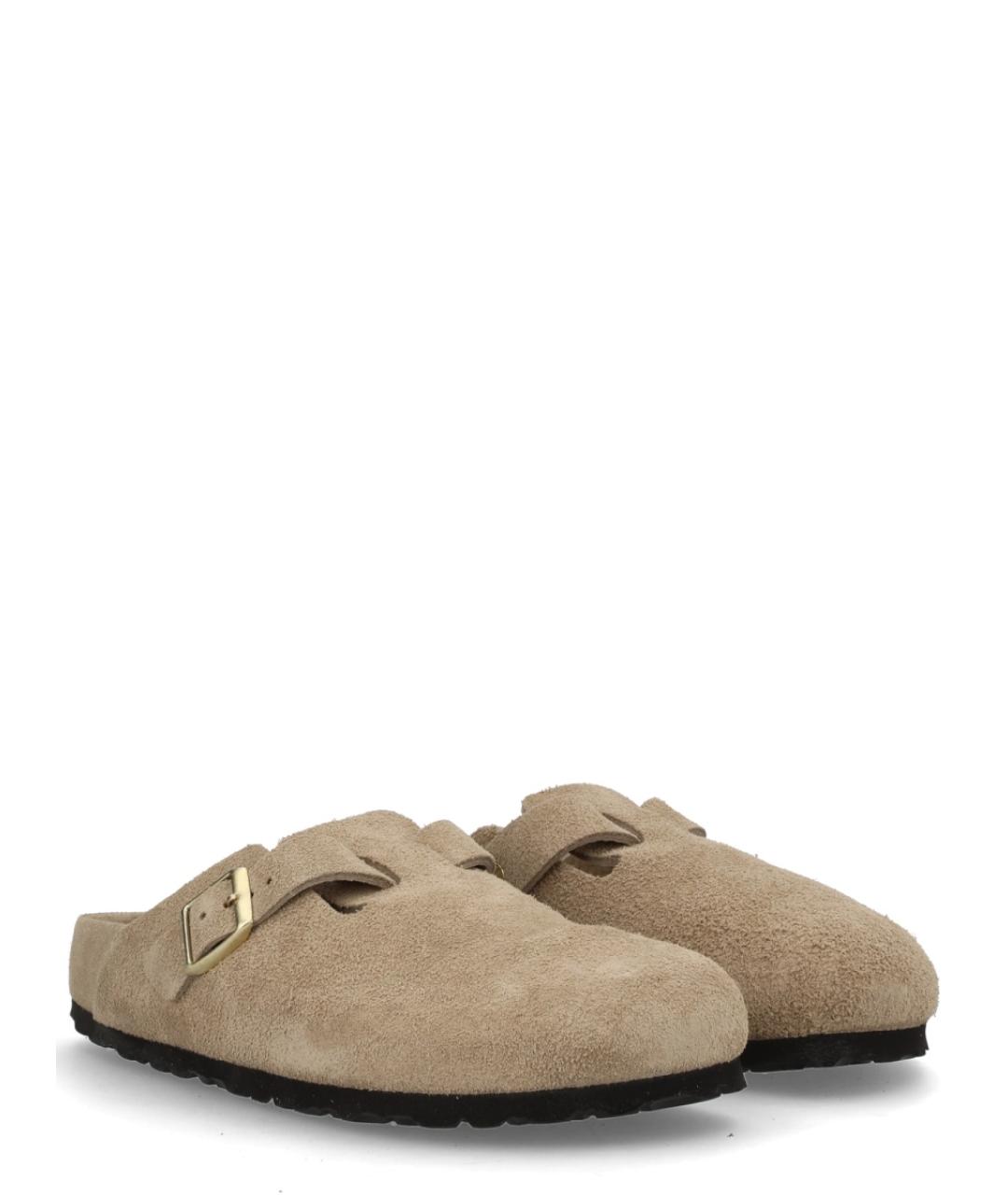 BIRKENSTOCK Бежевые мюли, фото 2