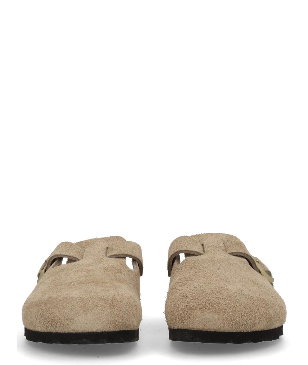 BIRKENSTOCK Бежевые мюли, фото 3