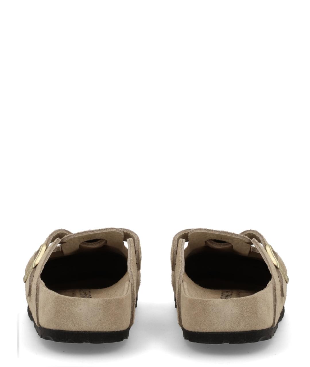 BIRKENSTOCK Бежевые мюли, фото 6