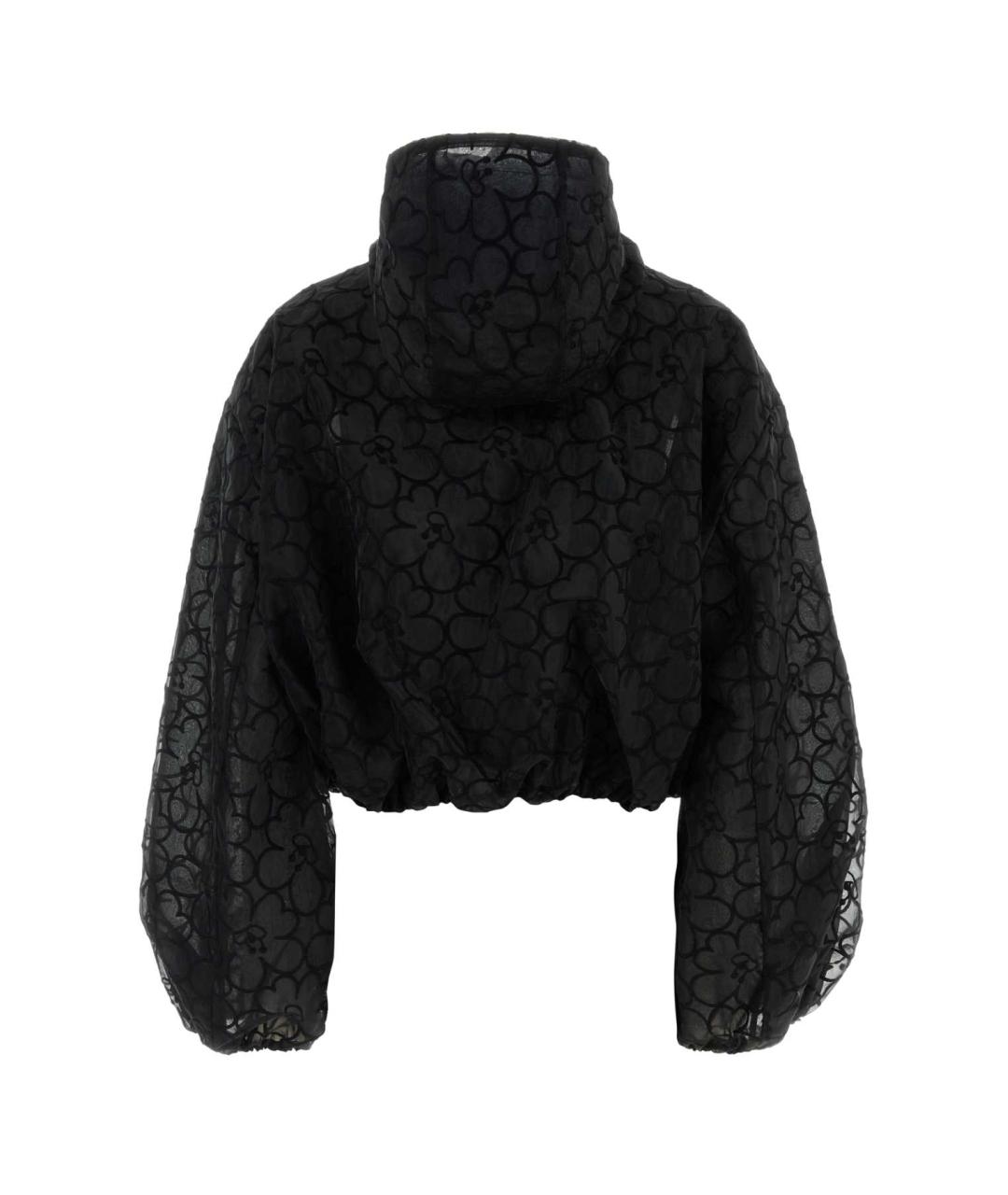 CECILIE BAHNSEN Черная хлопковая куртка, фото 2