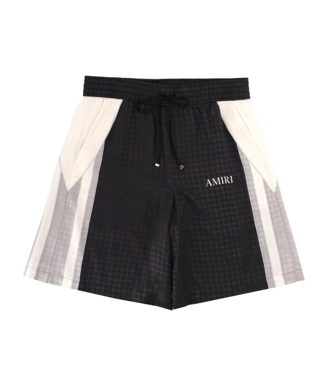 AMIRI Черные вискозные шорты, фото 1