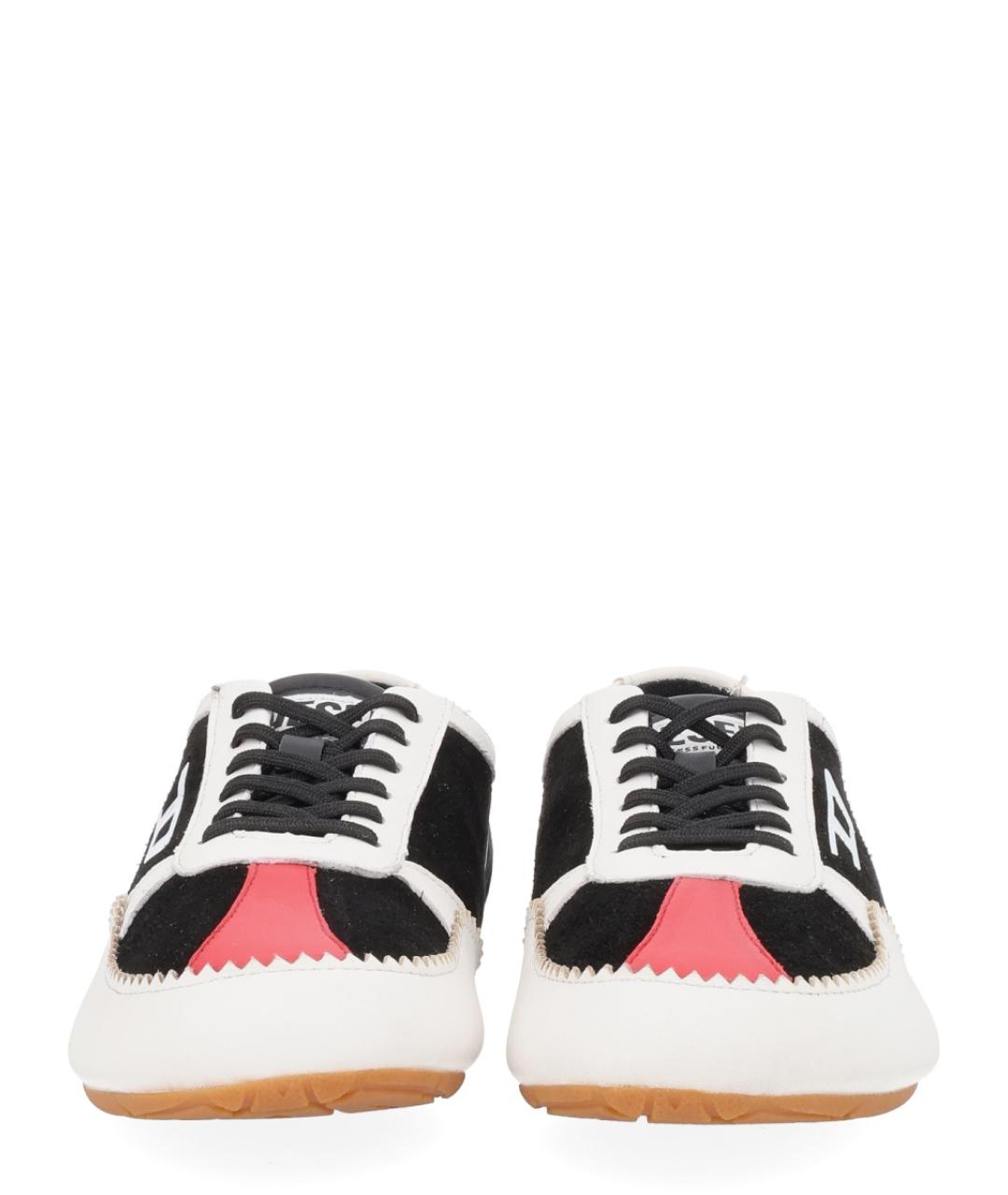 DIESEL Мульти кожаные кроссовки, фото 3