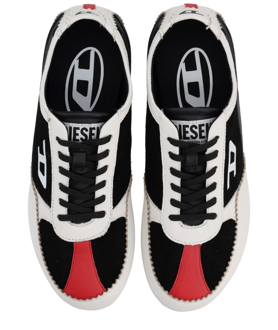 DIESEL Мульти кожаные кроссовки, фото 6