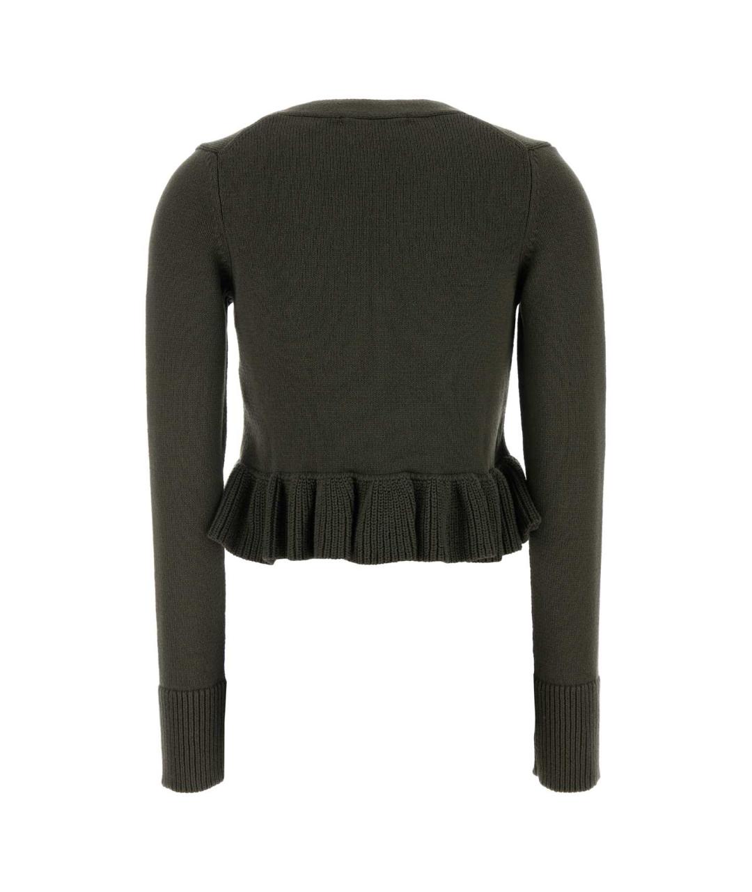 CECILIE BAHNSEN Зеленый хлопковый кардиган, фото 2