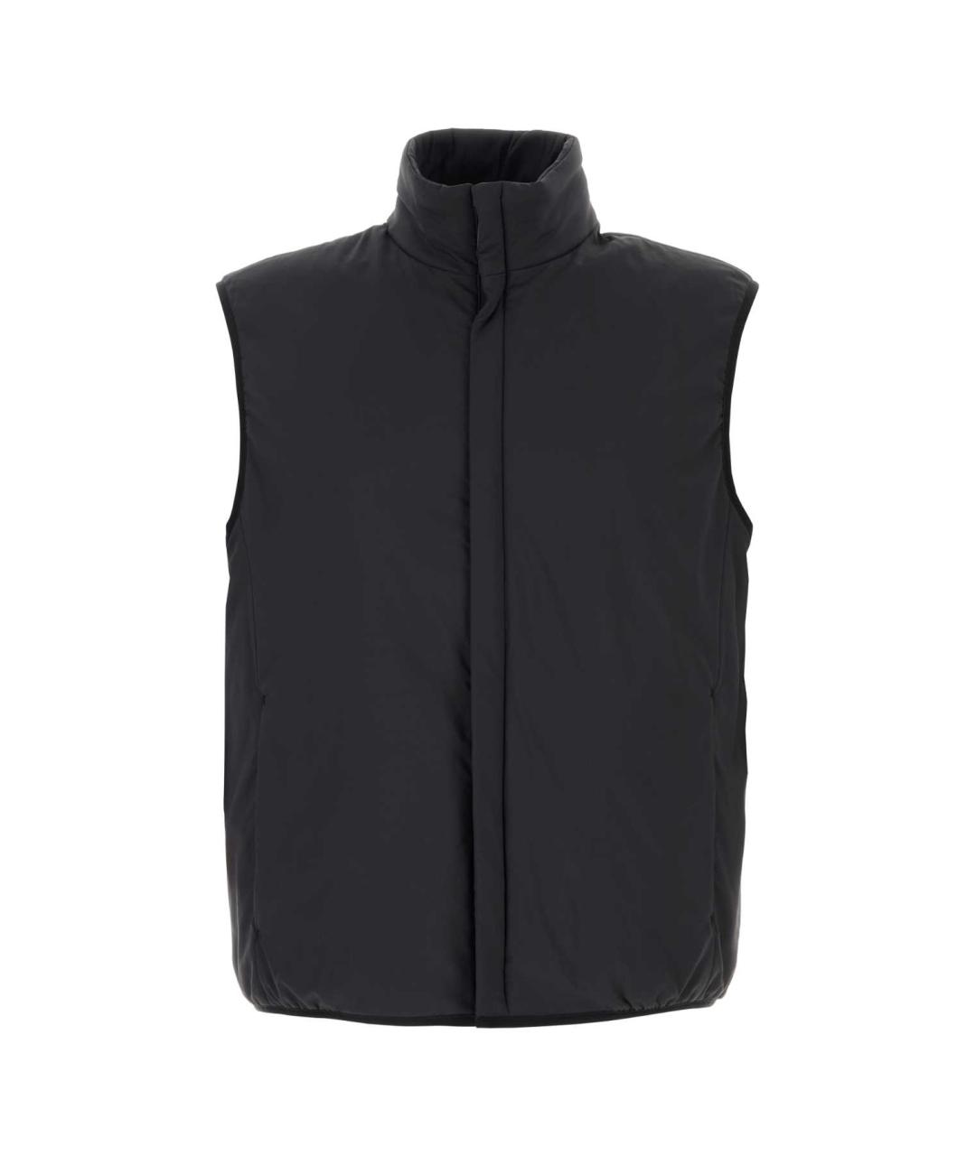 HERNO Черный полиамидовый жилет, фото 1