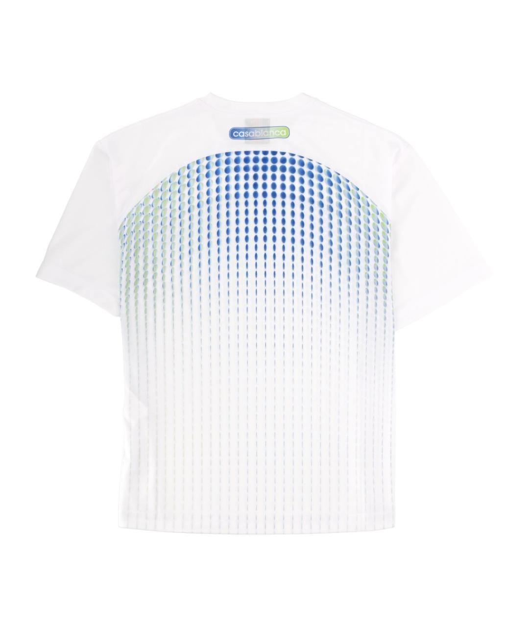 CASABLANCA Белая вискозная футболка, фото 3