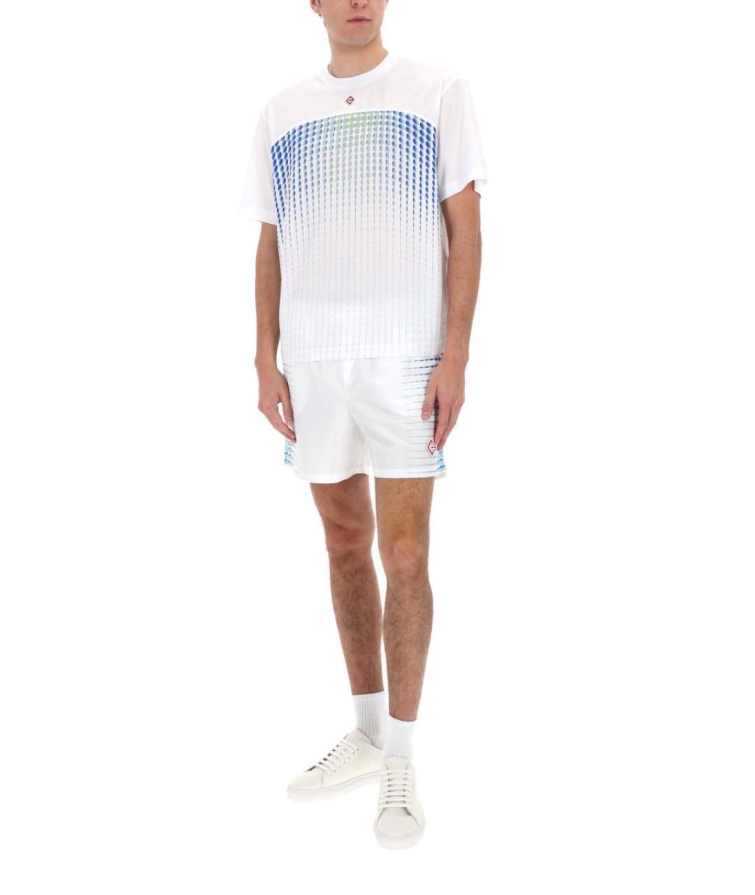 CASABLANCA Белая вискозная футболка, фото 2