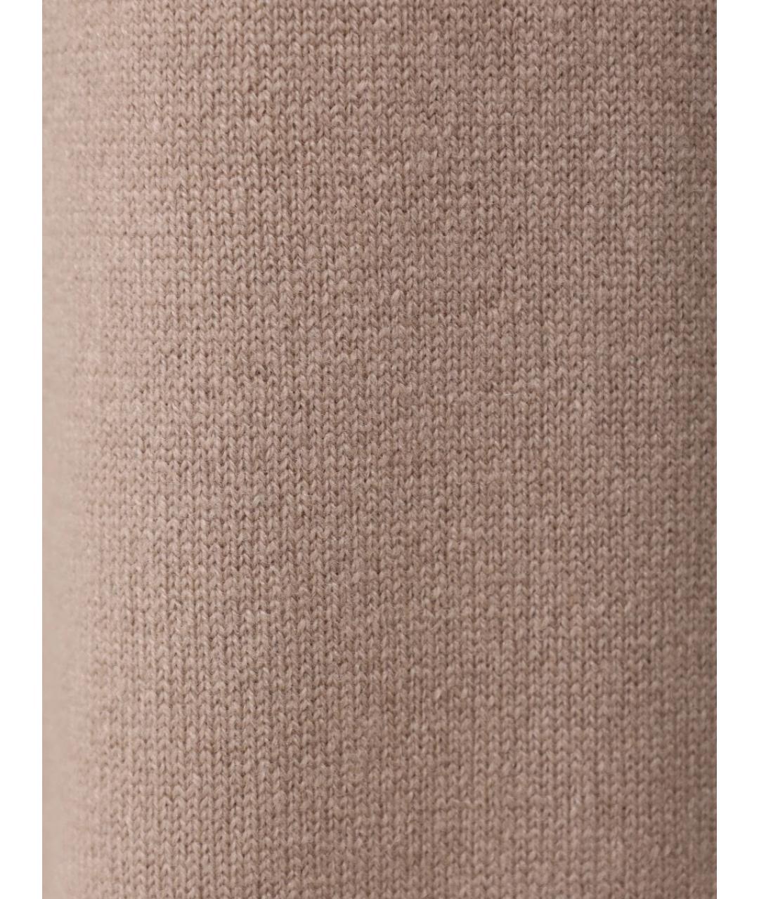 LORENA ANTONIAZZI Бежевый шерстяной костюм с брюками, фото 9