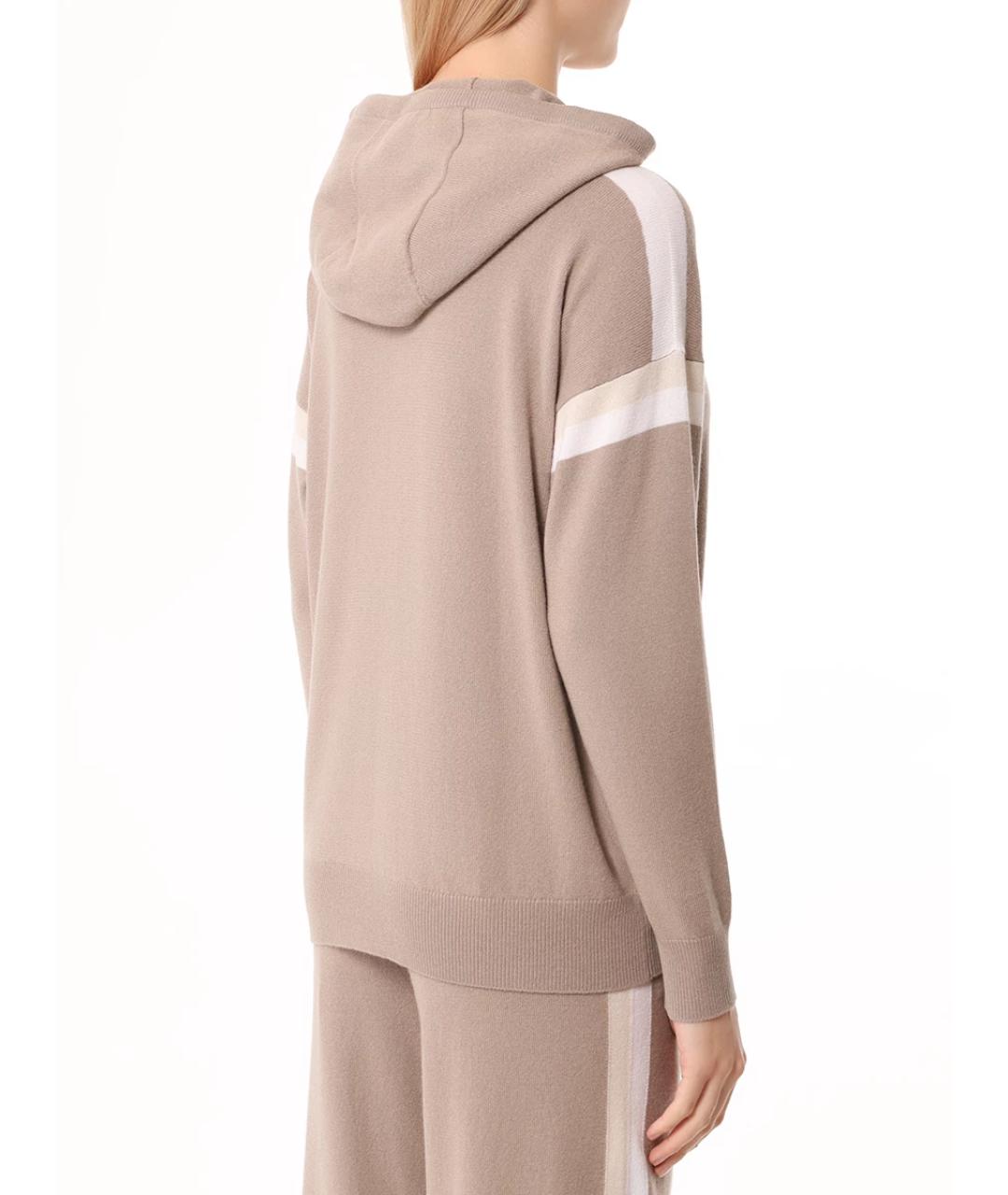 LORENA ANTONIAZZI Бежевый шерстяной костюм с брюками, фото 3