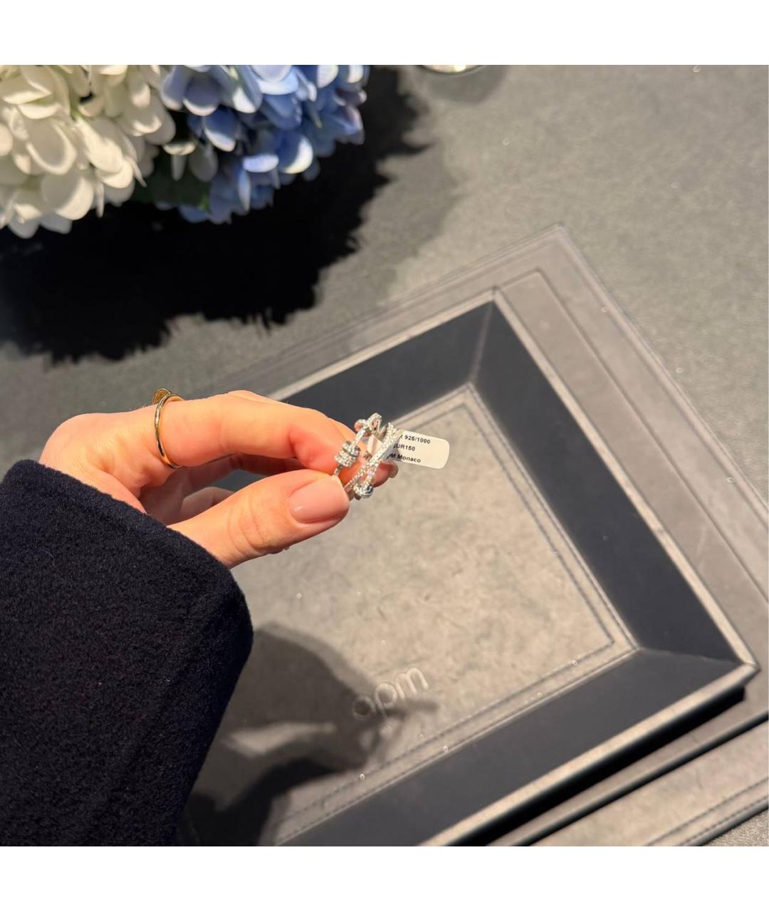 APM Monaco Серебряное серебряное кольцо, фото 2