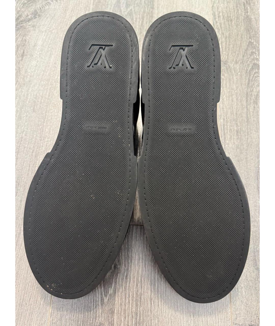 LOUIS VUITTON Коричневые низкие кроссовки / кеды, фото 8