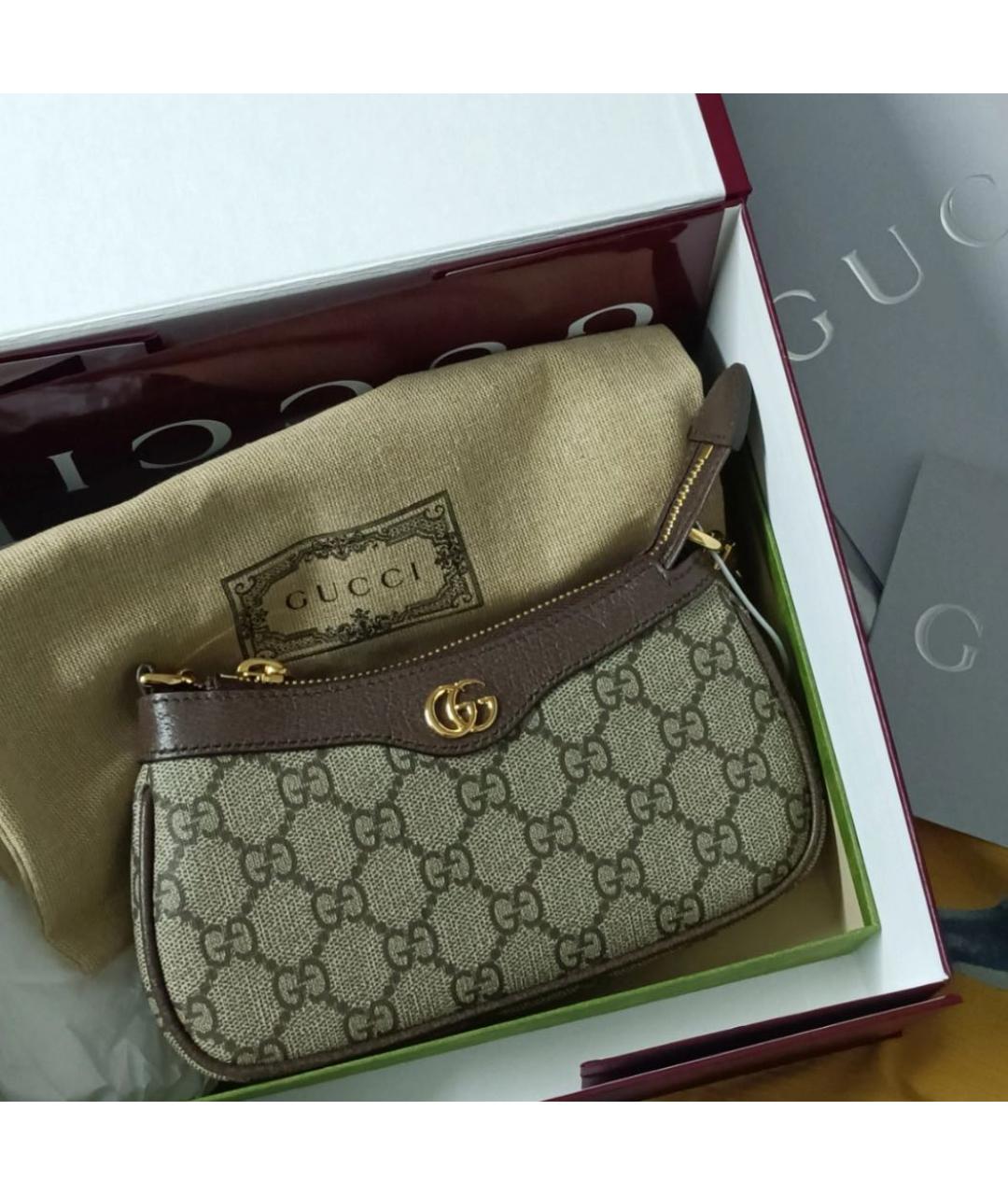 GUCCI Бежевая сумка через плечо, фото 6