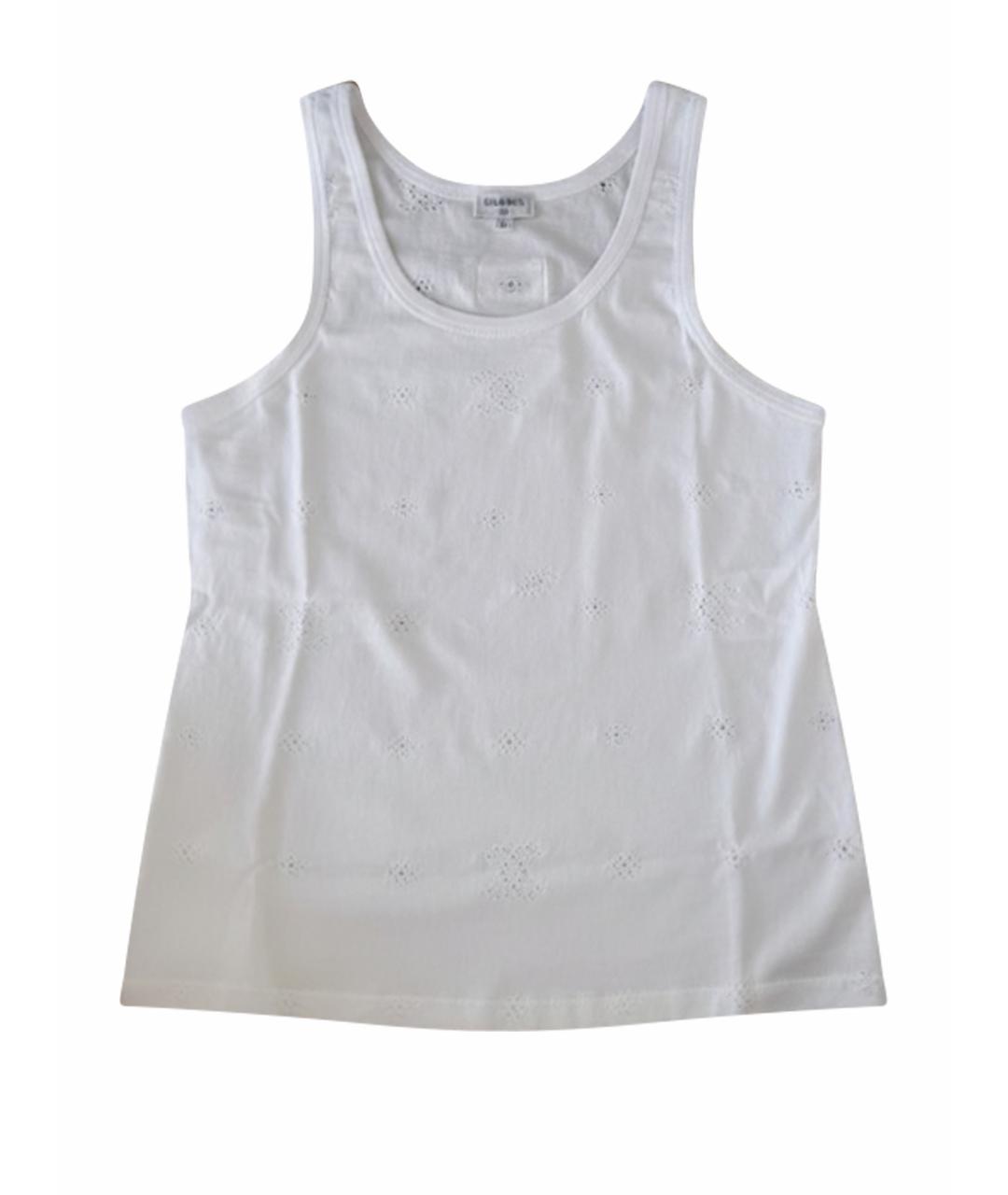 CHANEL Белая хлопковая майка, фото 1