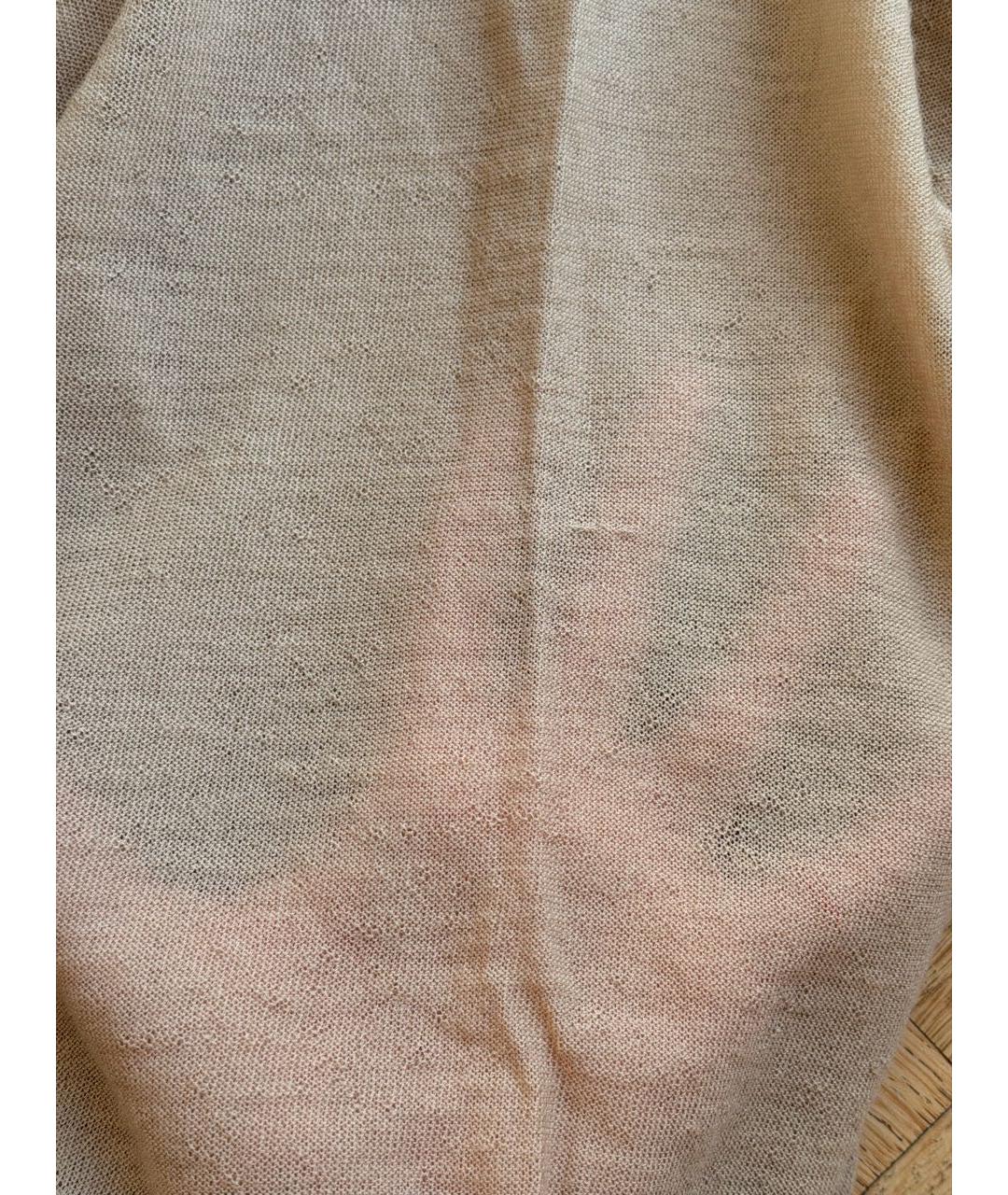 MAX MARA Бежевая шерстяная водолазка, фото 8