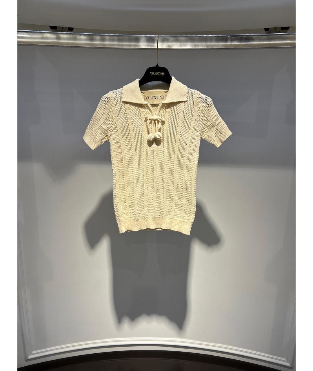 VALENTINO Бежевая футболка, фото 2