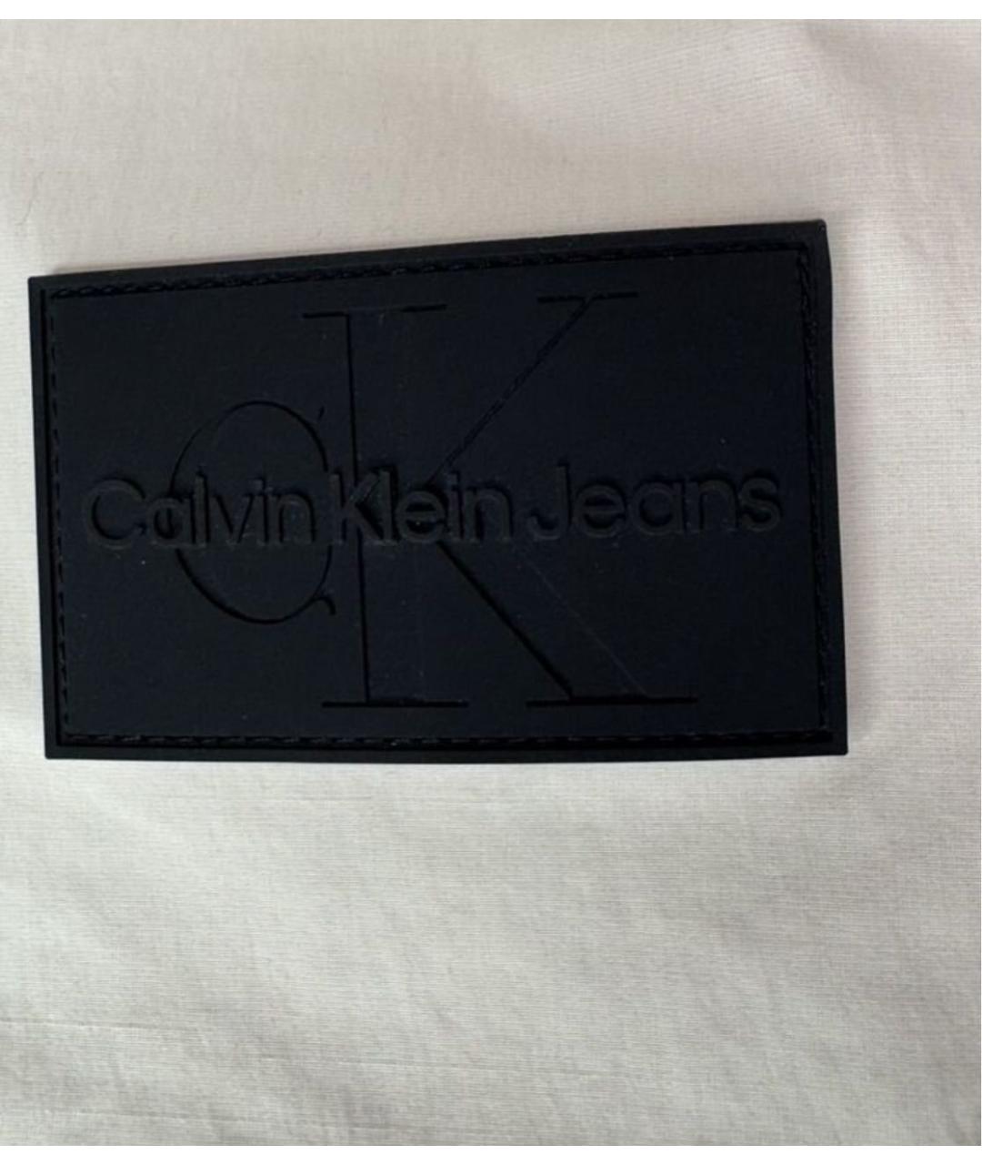 CALVIN KLEIN Белая куртка, фото 3