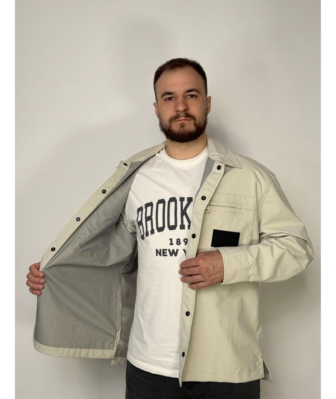 CALVIN KLEIN Белая куртка, фото 8