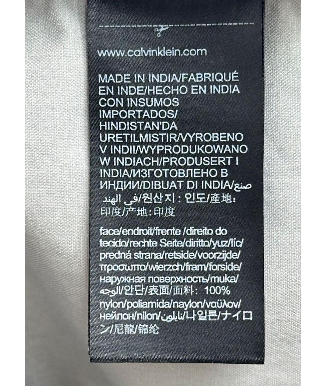 CALVIN KLEIN Белая куртка, фото 5