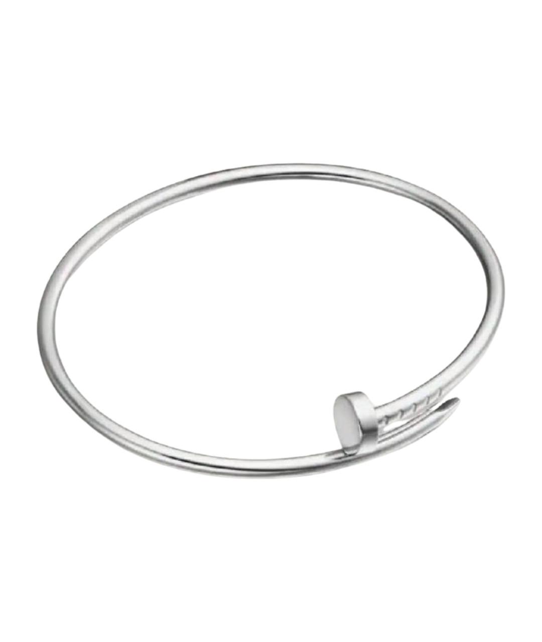 CARTIER Серебрянный браслет из белого золота, фото 1