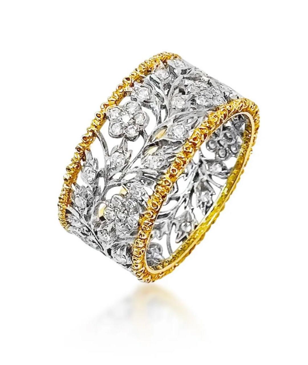 Buccellati Серебряное кольцо из белого золота, фото 5