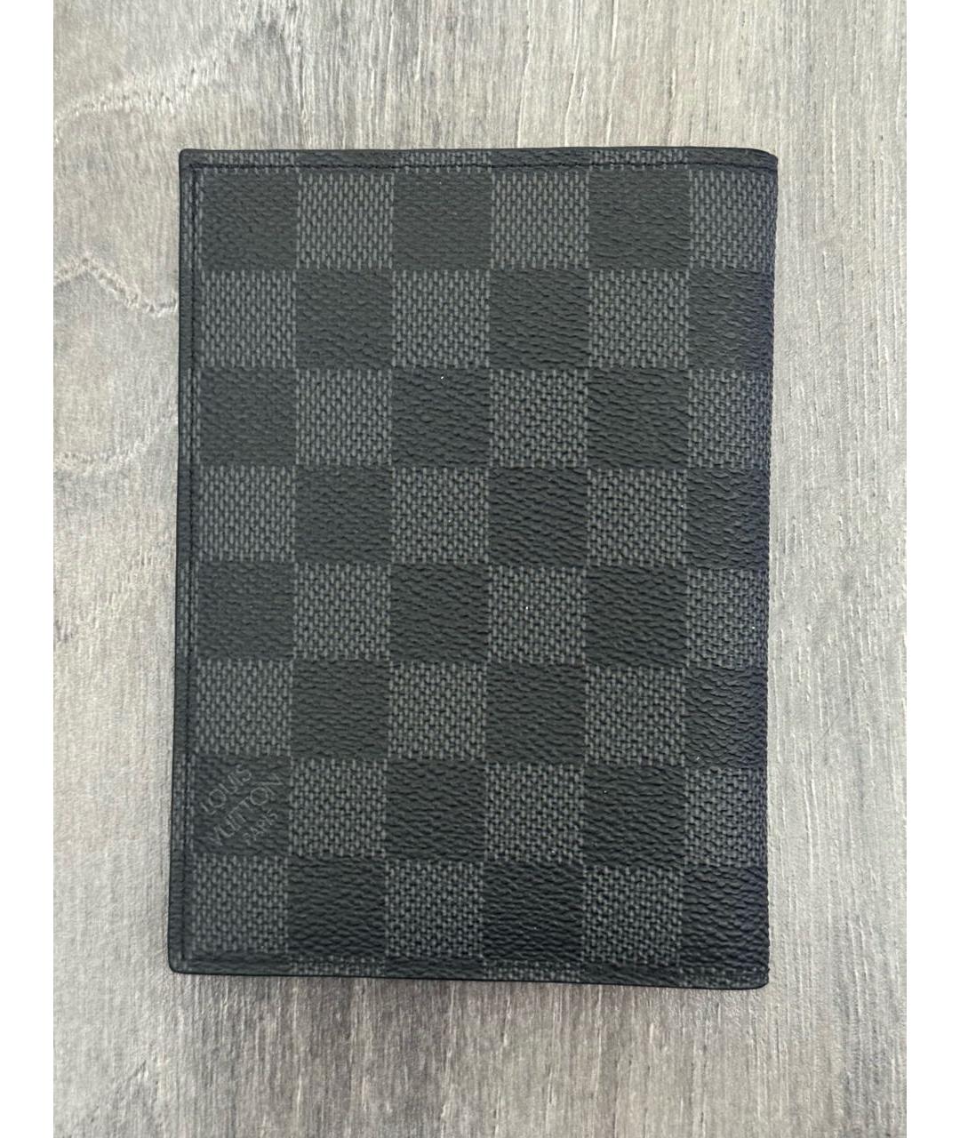 LOUIS VUITTON Черный кардхолдер, фото 8
