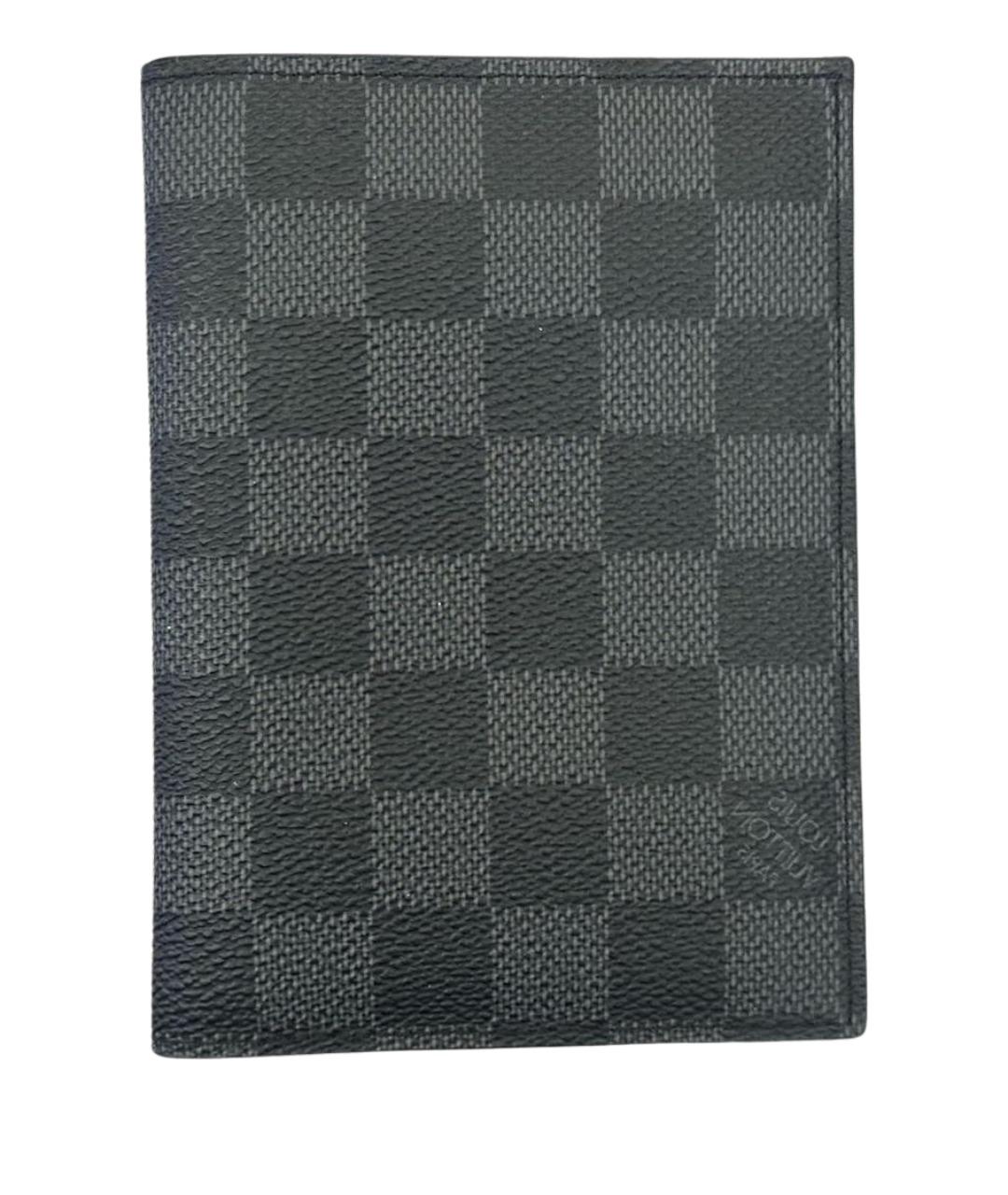 LOUIS VUITTON Черный кардхолдер, фото 1