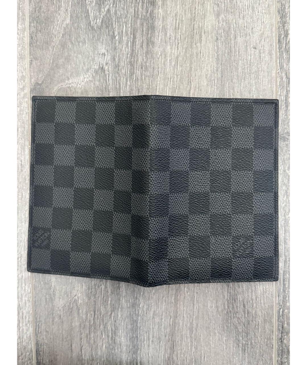 LOUIS VUITTON Черный кардхолдер, фото 3