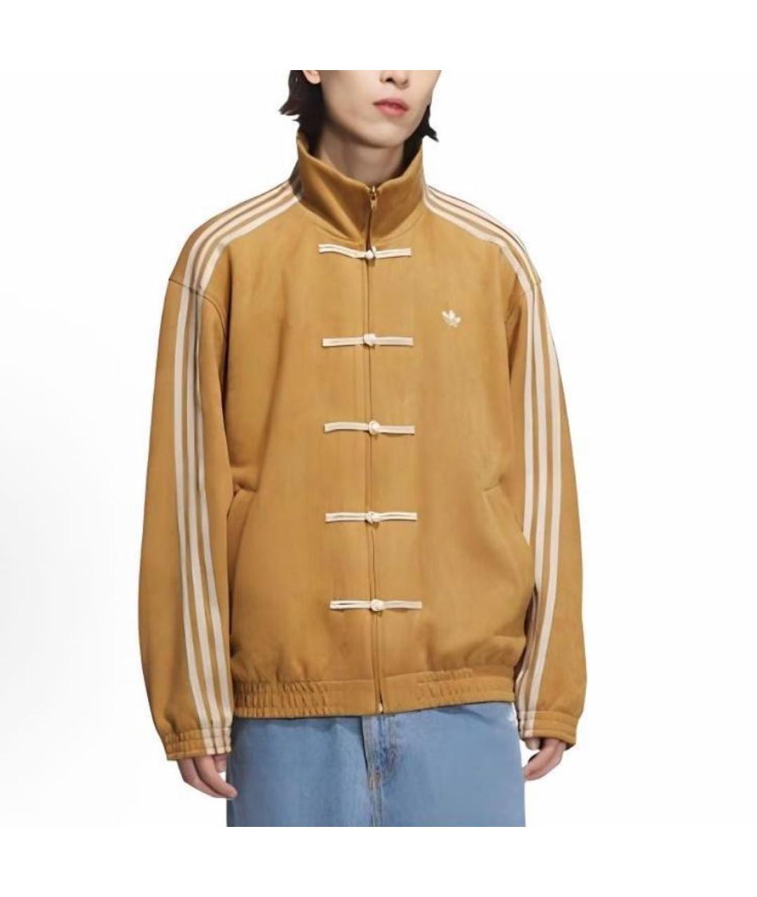ADIDAS Горчичная куртка, фото 2