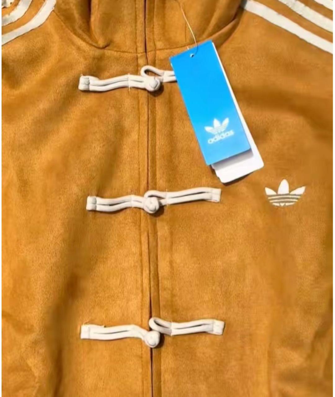 ADIDAS Горчичная куртка, фото 5