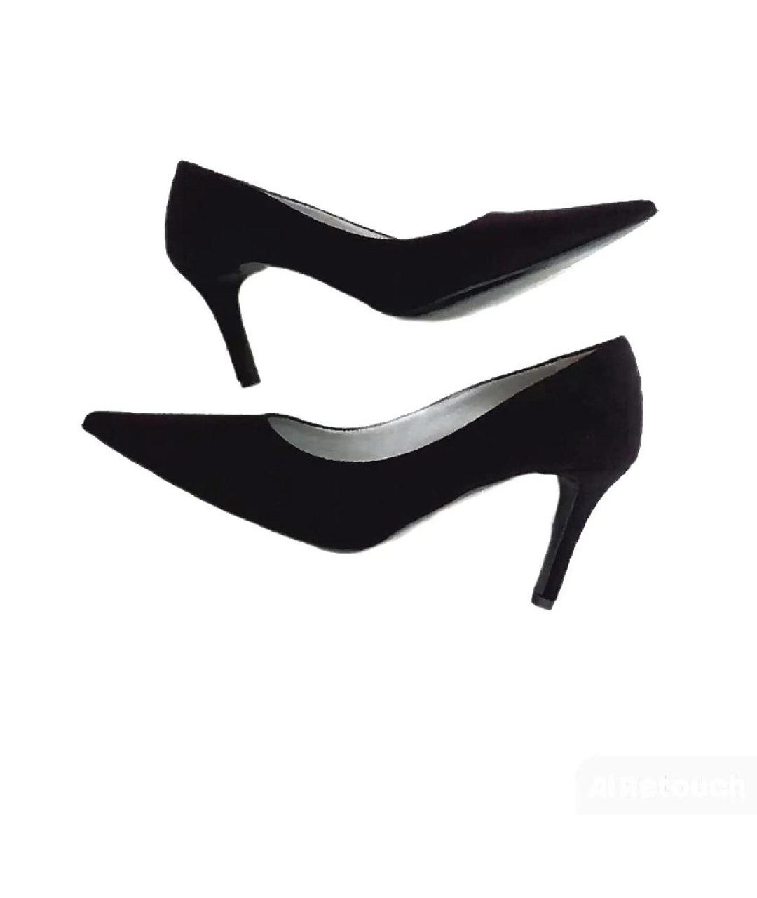 PINKO Черные замшевые туфли, фото 7