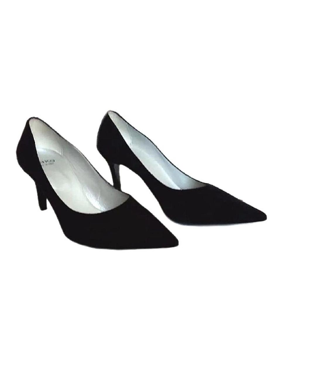 PINKO Черные замшевые туфли, фото 2