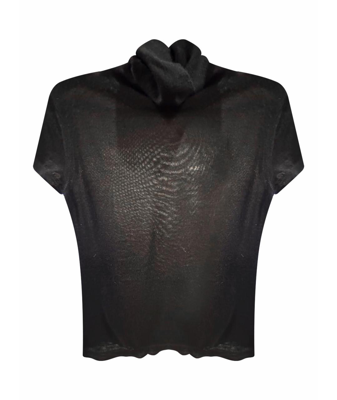 VALENTINO Черная кашемировая водолазка, фото 1