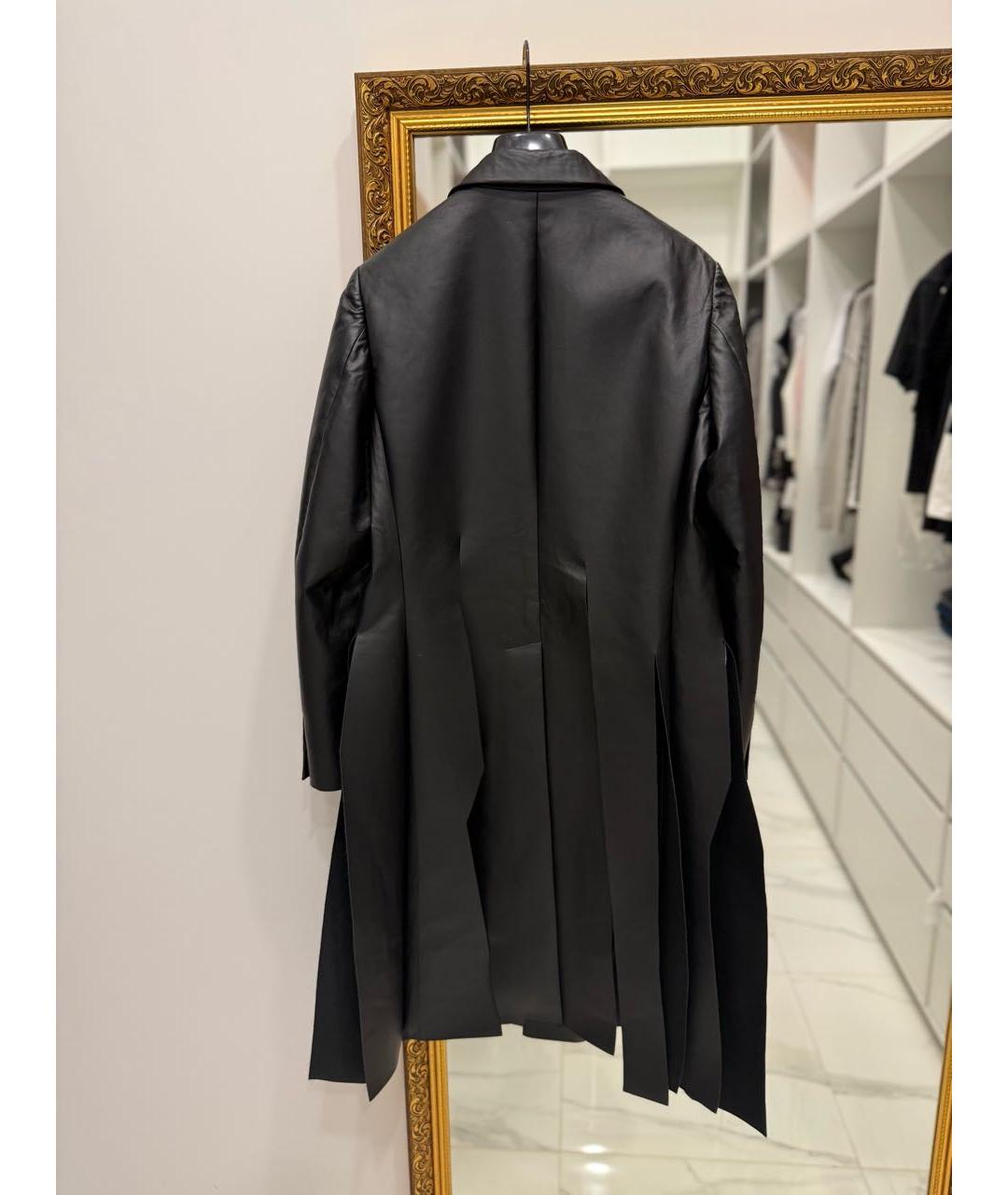 COMME DES GARÇONS Черный тренч/плащ, фото 4