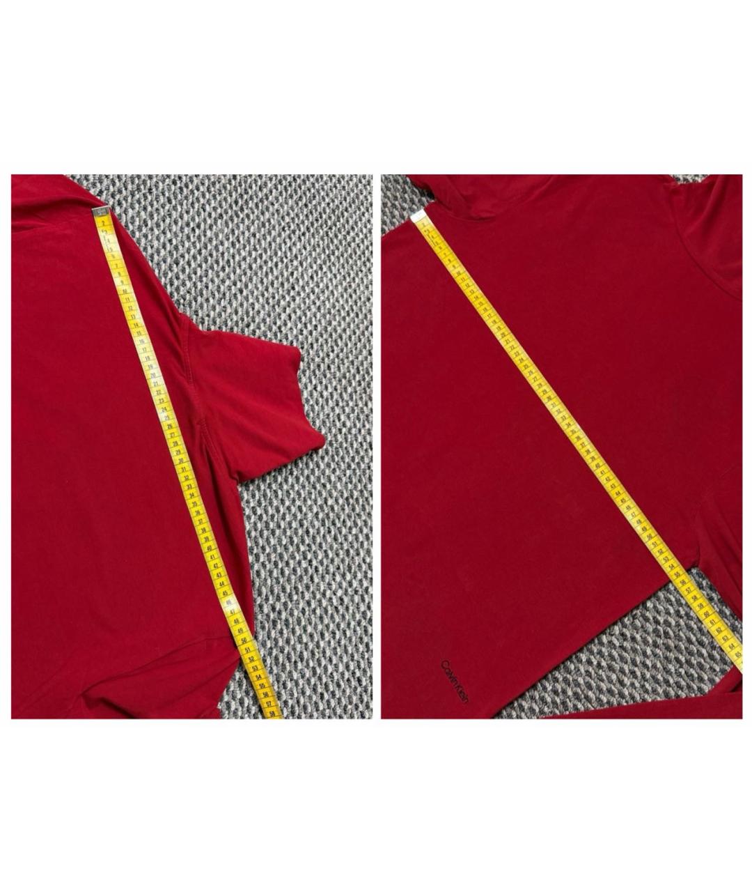 CALVIN KLEIN Красная водолазка, фото 6