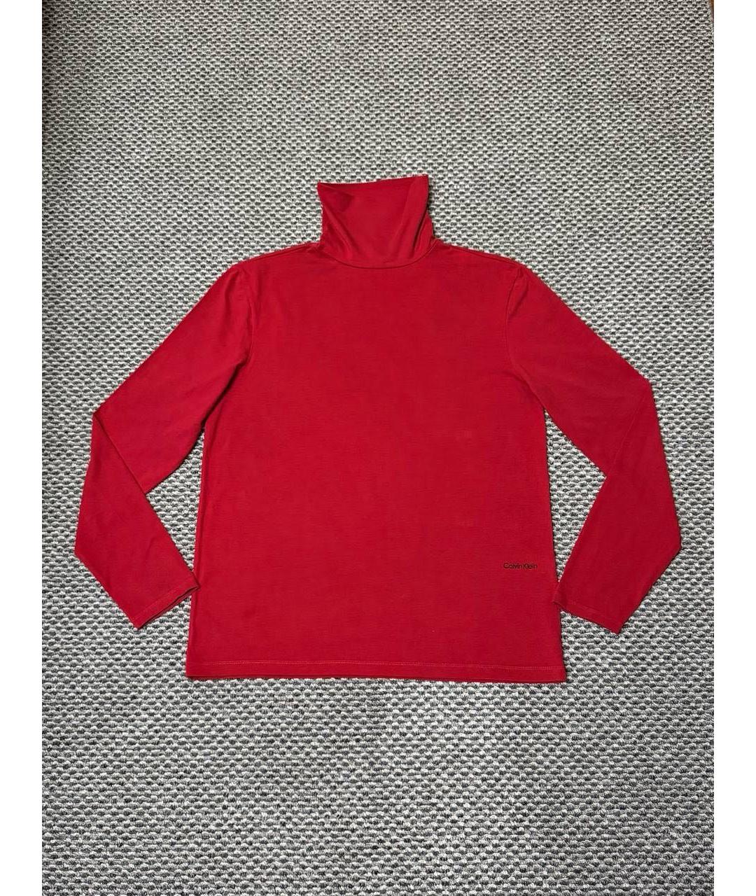 CALVIN KLEIN Красная водолазка, фото 7