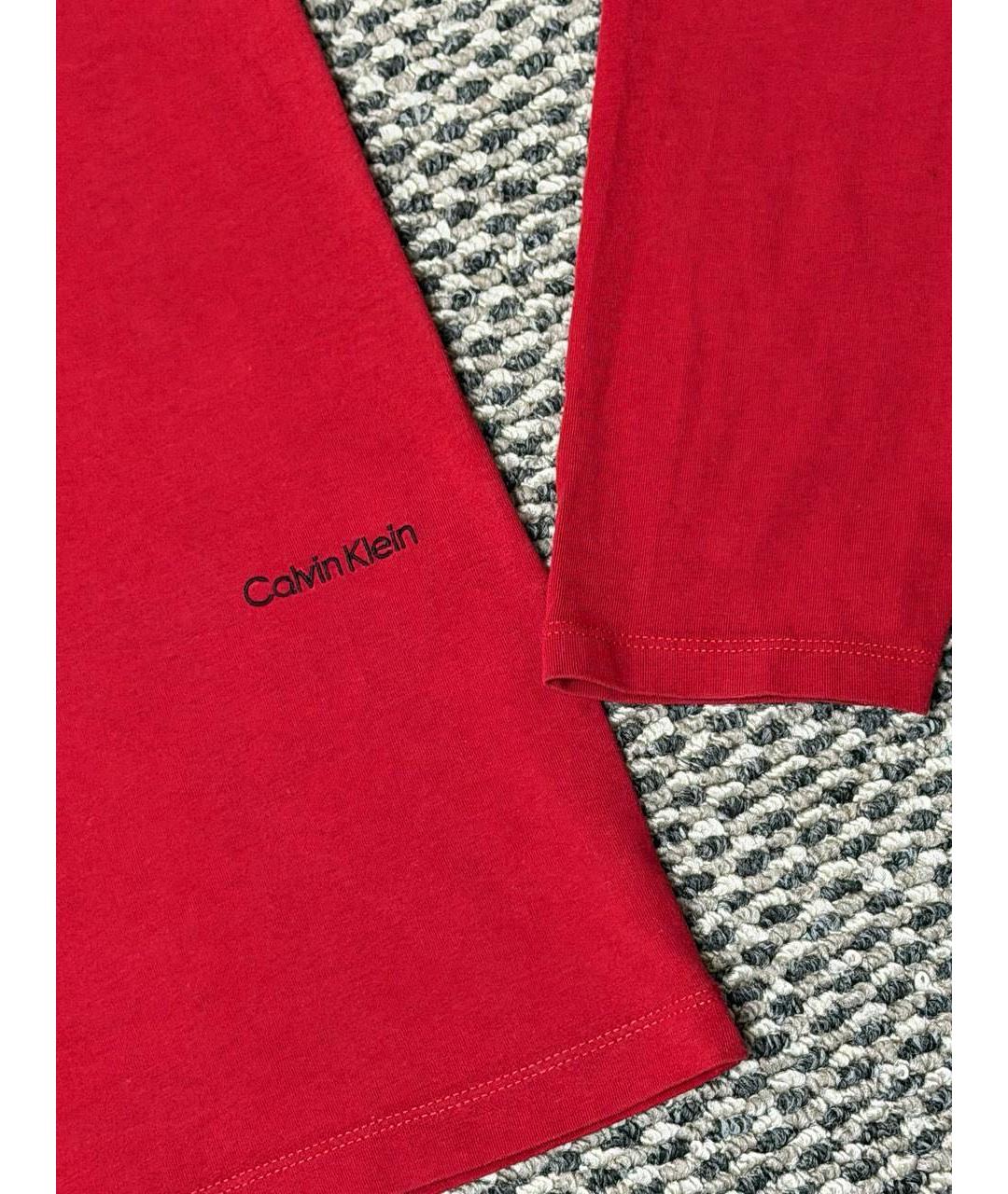 CALVIN KLEIN Красная водолазка, фото 3