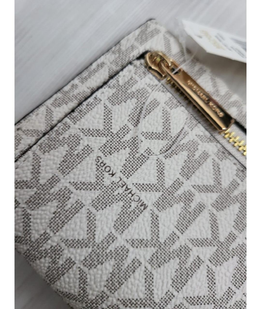 MICHAEL KORS Бежевый кошелек, фото 8