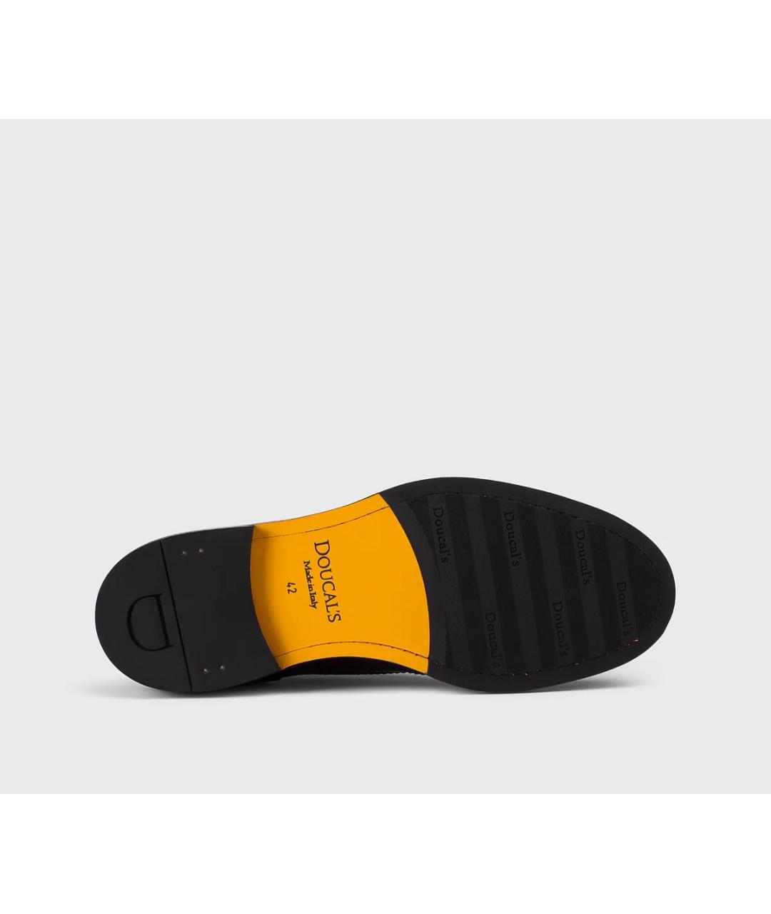 DOUCAL'S Коричневые кожаные туфли, фото 4