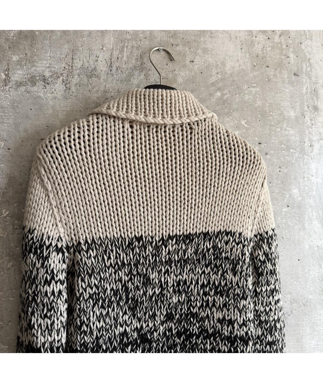 DOLCE&GABBANA Бежевый вискозный кардиган, фото 7